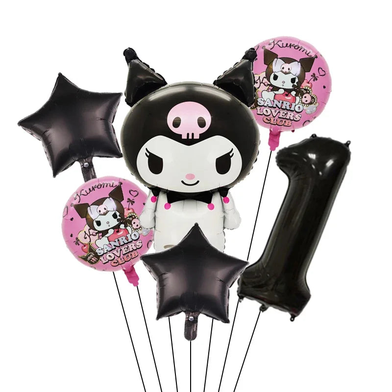 Sanrio Balloon 32 inch   6pcs