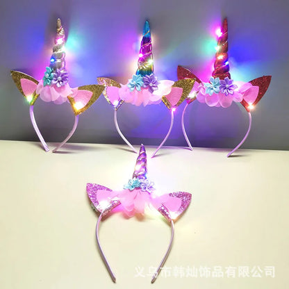 Lights Unicorn Headband