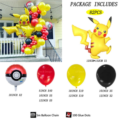 Pikachu theme  Balloons 1set