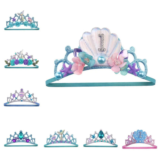 Mermaid headband & crown