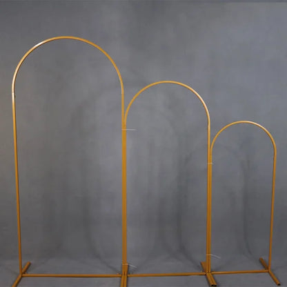 Arched iron frame removable portable 1pc