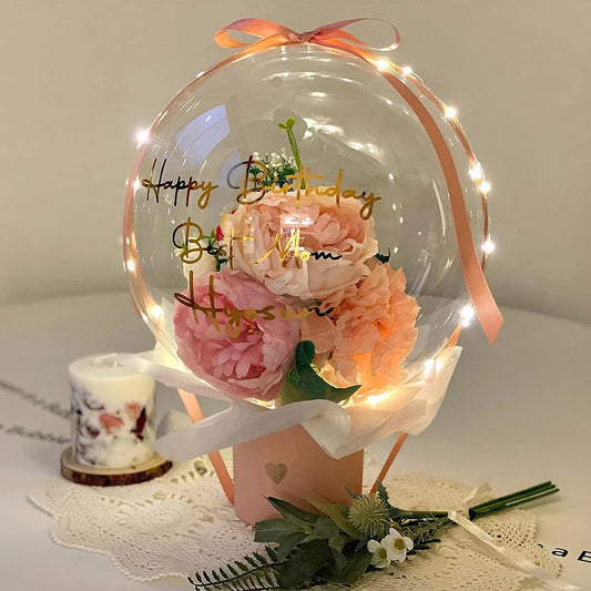 Large transparent Bobo balloons 3/5Pcs