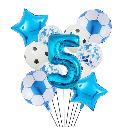 1 Set Helium Football Balloons  Decorations 32Inch