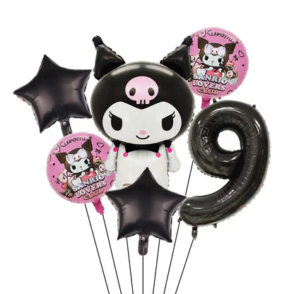 Sanrio Balloon 32 inch   6pcs