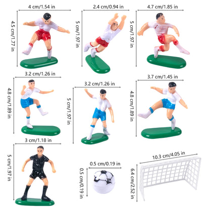 Soccer Player Figurine Cake Topper – Football Theme