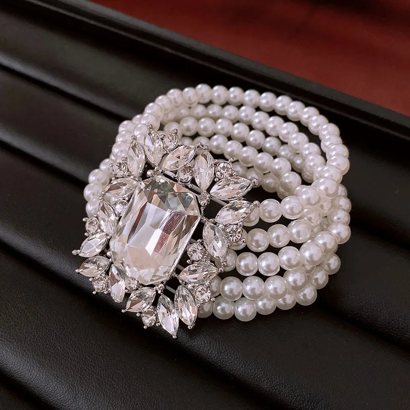 Pearl Multi-layer chain bracelets