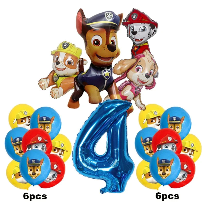 PAW Patrol  Balloon 17pcs