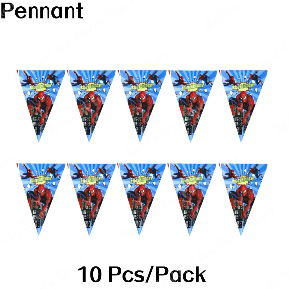 Spiderman theme decorations