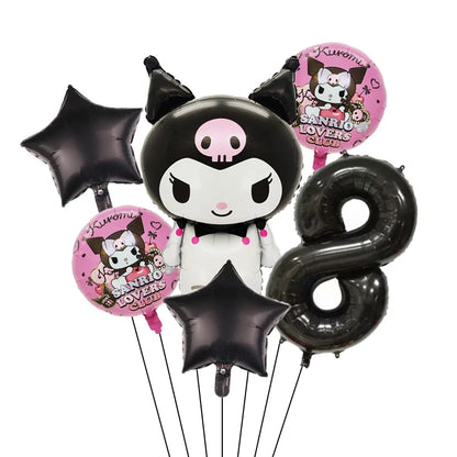 Sanrio Balloon 32 inch   6pcs