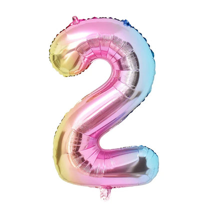 Rainbow Unicorn Balloon 32 inch 1Set