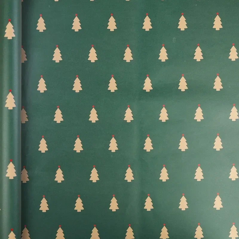 20/1PCS Christmas Kraft Paper Roll