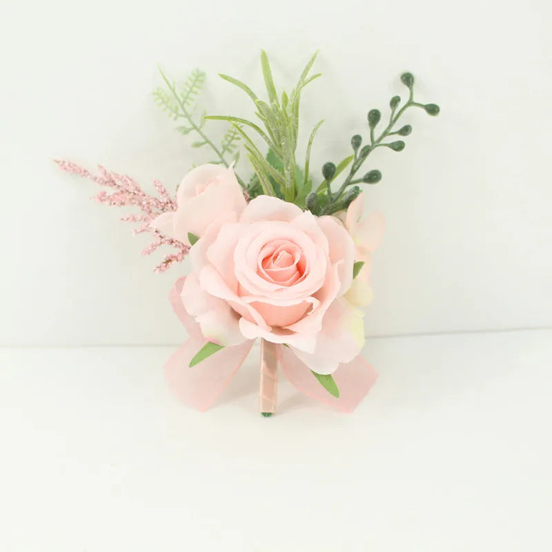 Bracelet FlowerCorsage Bridesmaid Sisters