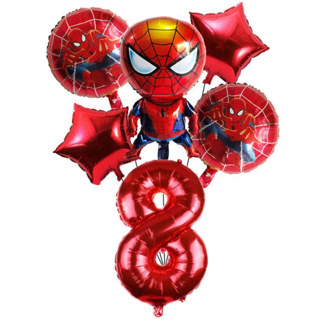 Spiderman decorations