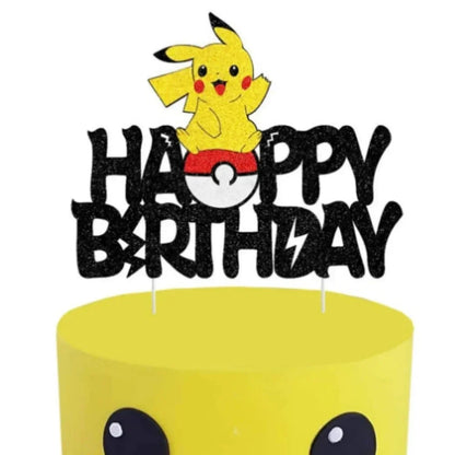 Pokemon & Pikachu  Cake Topper Decoration