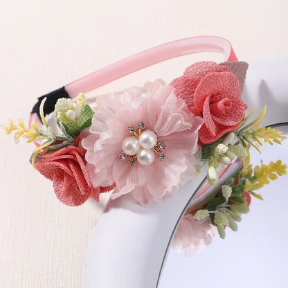 Handmade Flower Hair Hoop