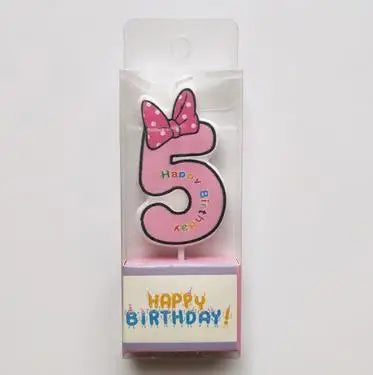 Mickey figure candles