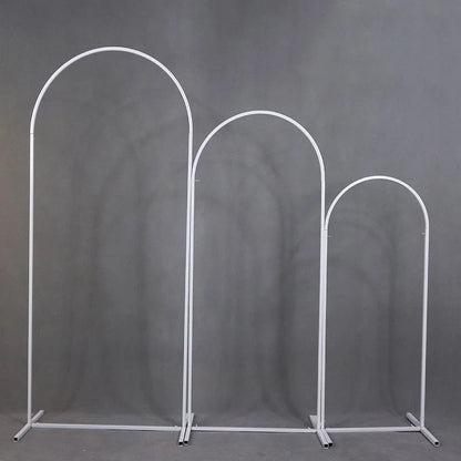 Arched iron frame removable portable 1pc