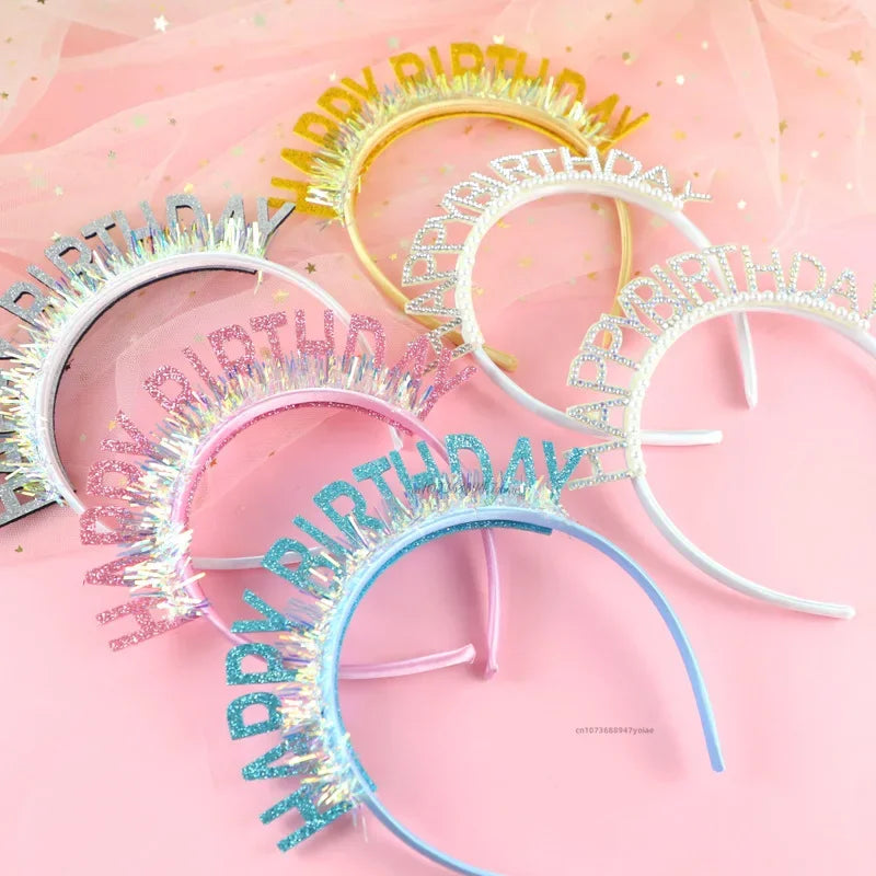 Headband birthday party decorations