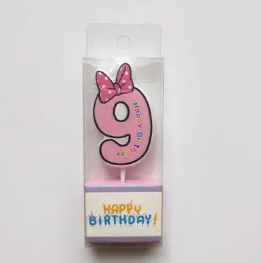 Mickey figure candles