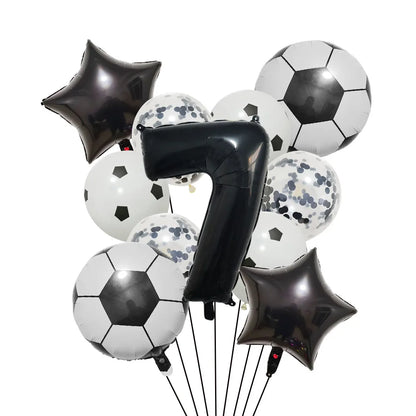 1 Set Helium Football Balloons  Decorations 32Inch