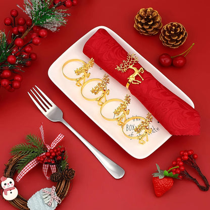 Xmas Table Napkin Rings