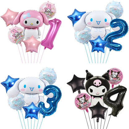 Sanrio Balloon 32 inch   6pcs