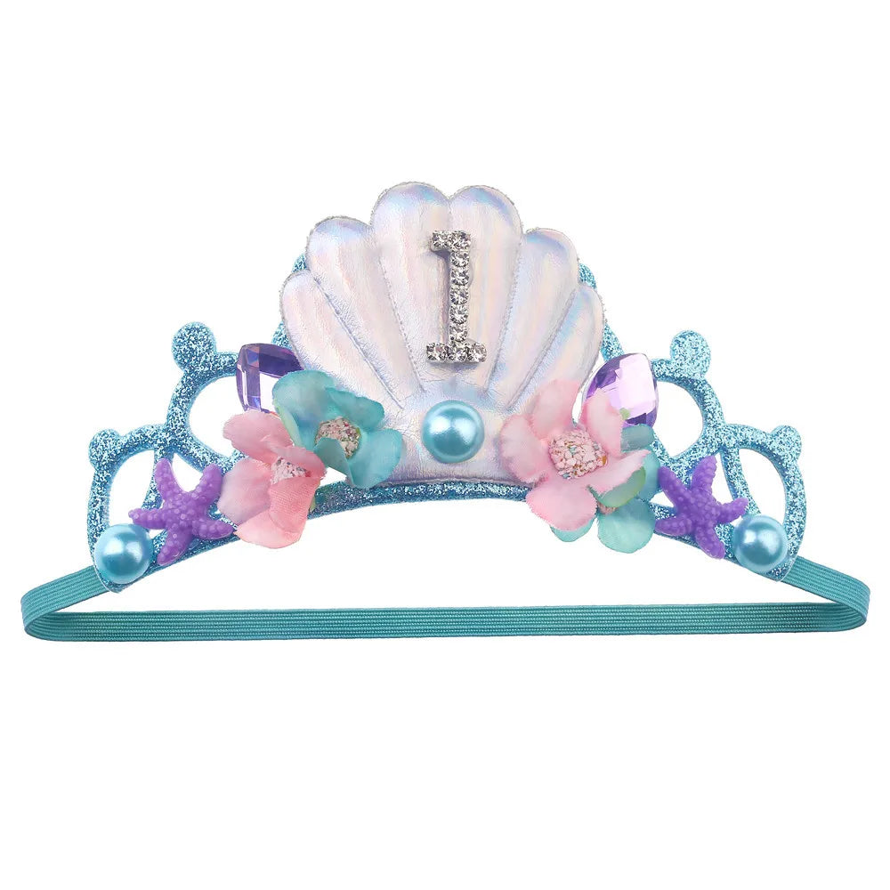 Mermaid headband & crown