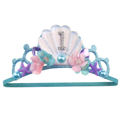 Mermaid headband & crown