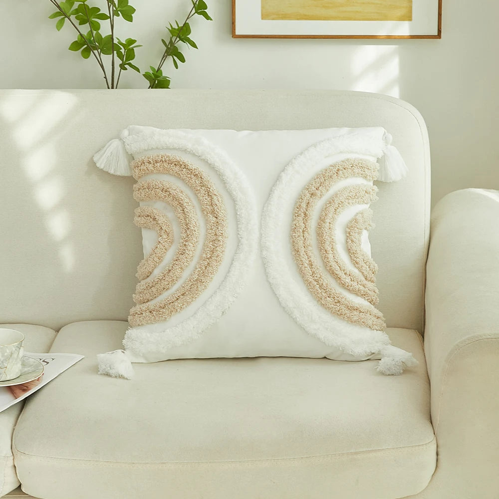 Sorino Bohemian Tufted Pillowcase – Vintage Pastoral