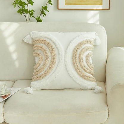 Sorino Bohemian Tufted Pillowcase – Vintage Pastoral