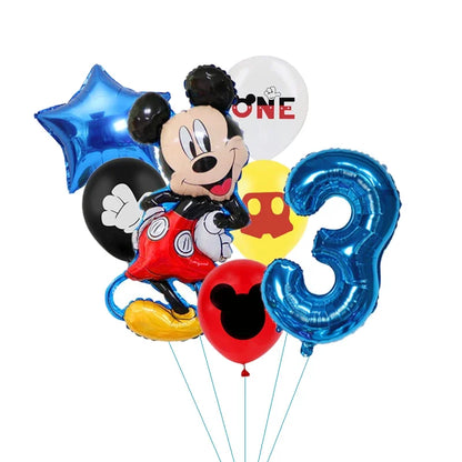 Mickey Mouse Balloon  set 7 Pcs