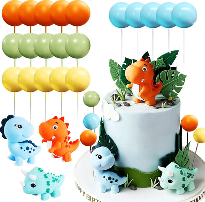 Dino cake decorations