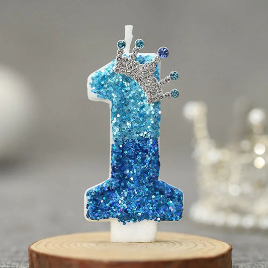 Princess crown candle