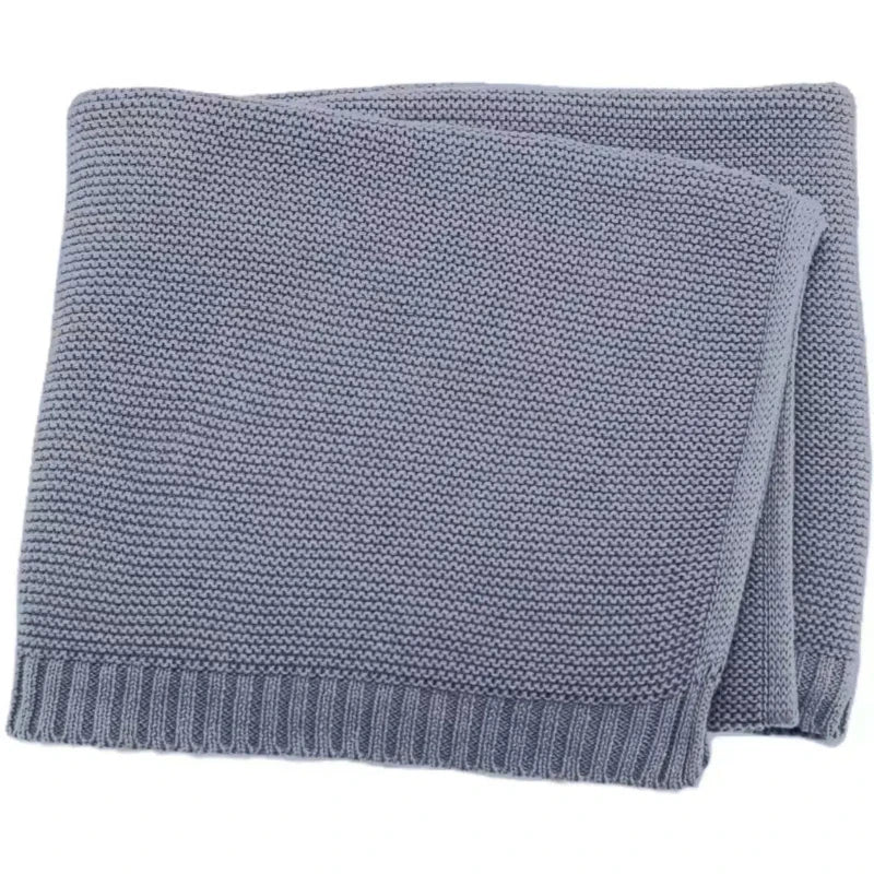 Personalized name baby blanket children chunky