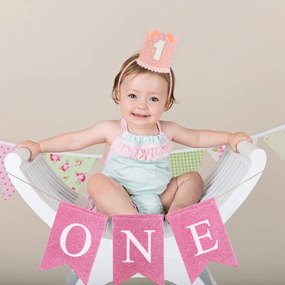 One Year Pink crown 1st