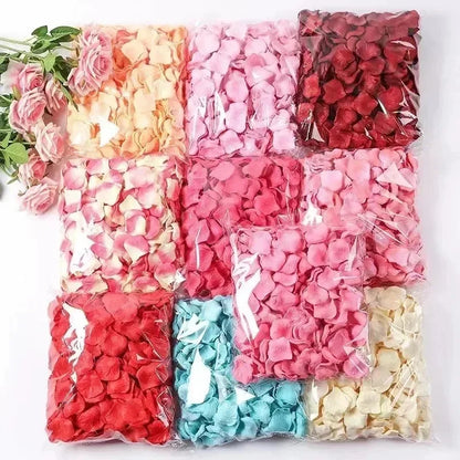 2000/100Pcs Artificial fake rose petals