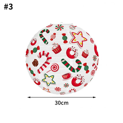 Christmas Party Paper Lanterns