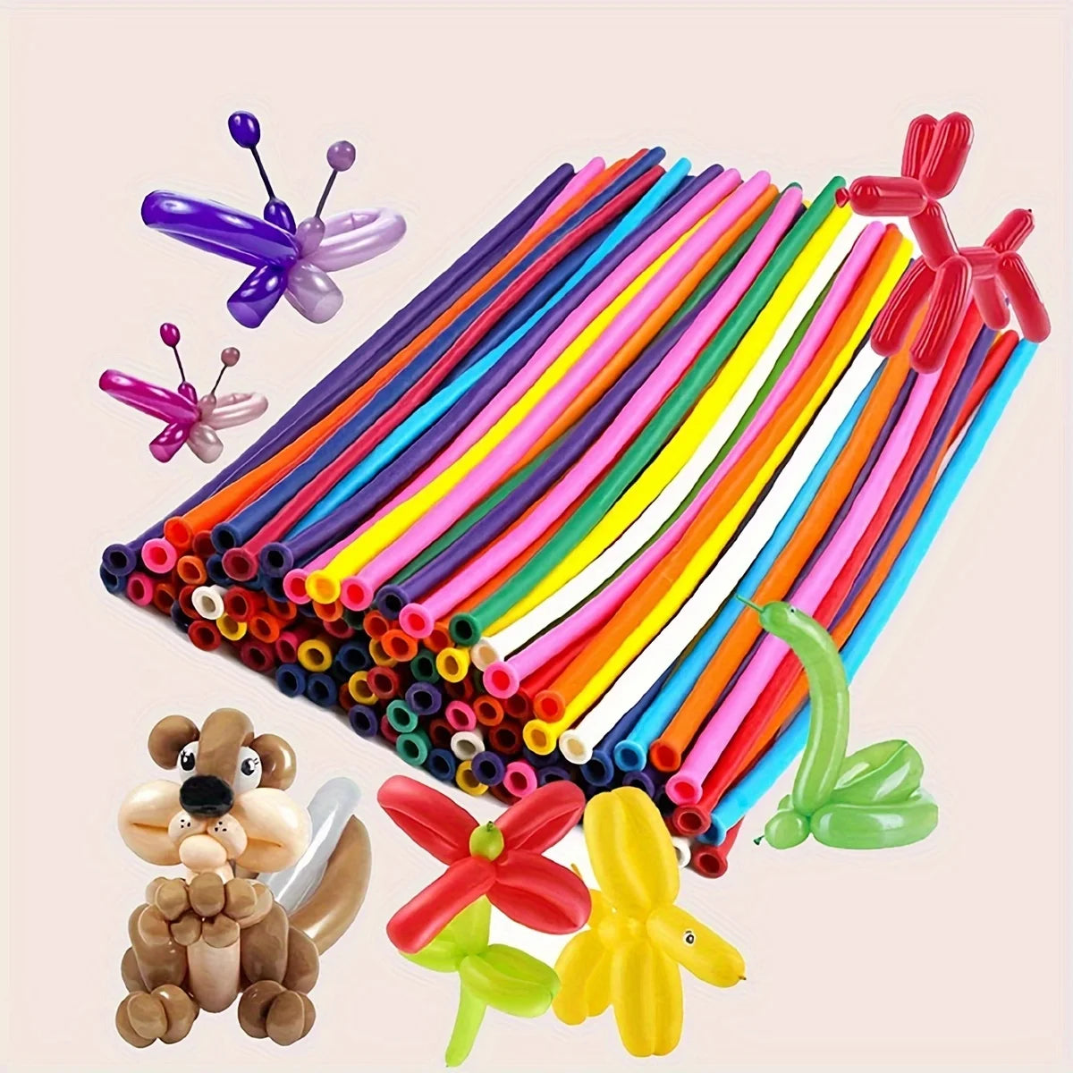 Colorful Magic Balloons 100Pcs