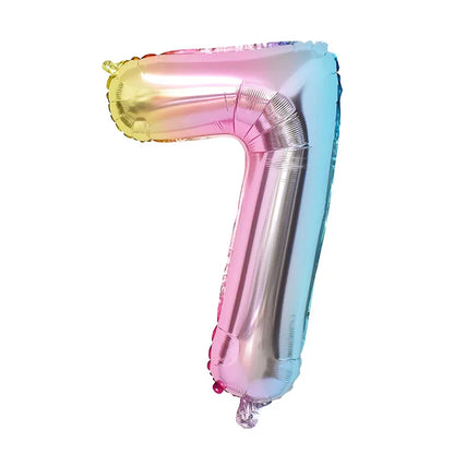 Rainbow Unicorn Balloon 32 inch 1Set