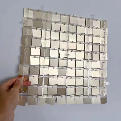 90x180cm Matte Gold Sequin Wall Backdrop