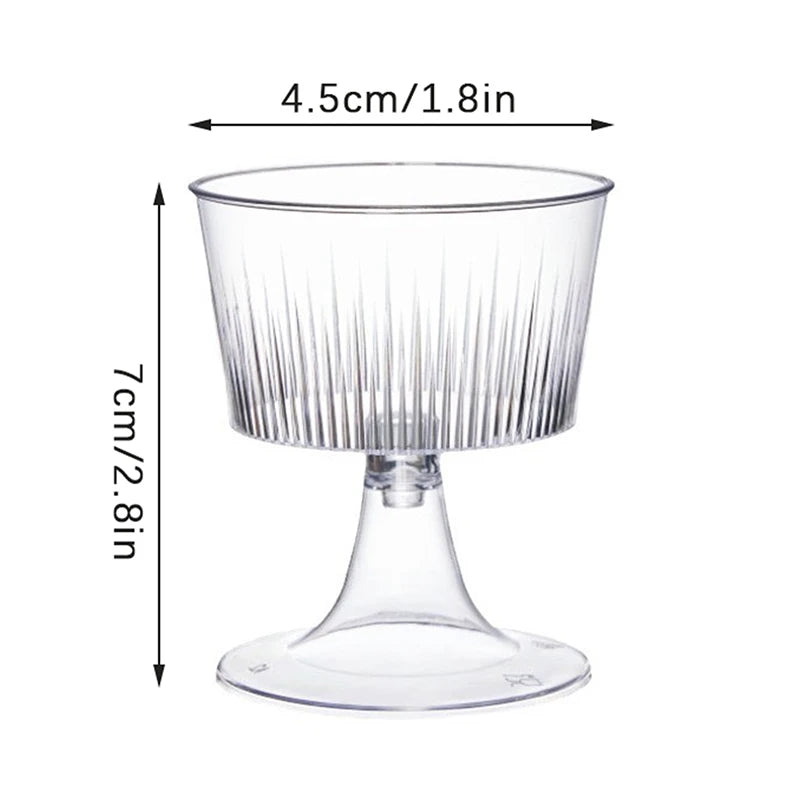 Disposable cup ice cream 10PCS