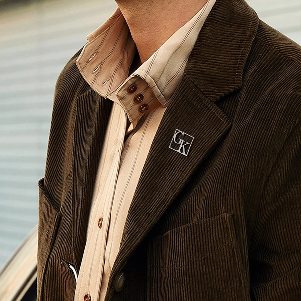 Custom Initials Brooch