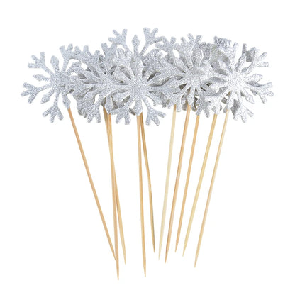 Ice Snowflake cake Topper