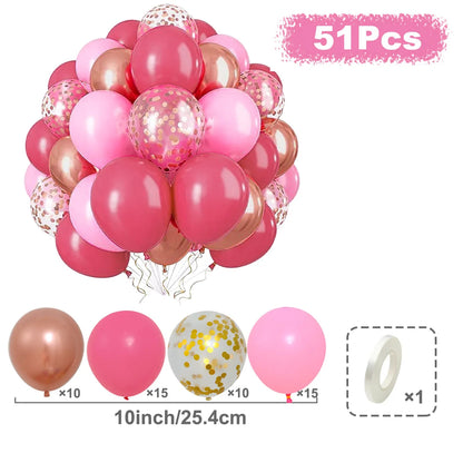 Balloons Pearl Latex 31/36/37/51/101Pcs