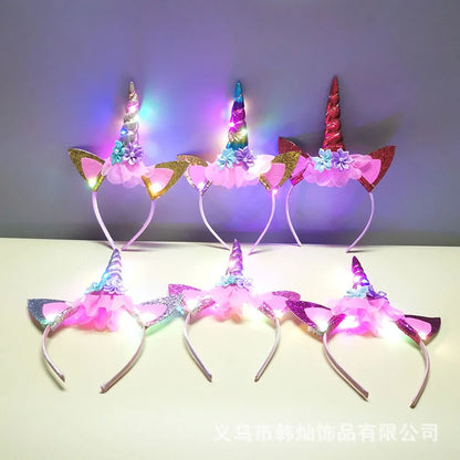 Lights Unicorn Headband