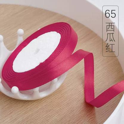 Wide Satin ribbon 22meter/roll 10mm