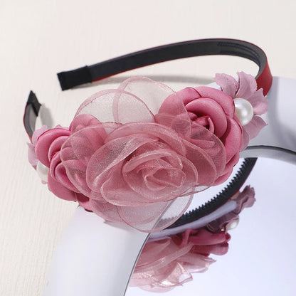 Handmade Flower Hair Hoop