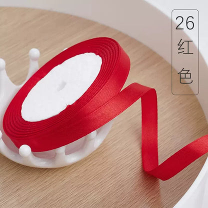 Wide Satin ribbon 22meter/roll 10mm