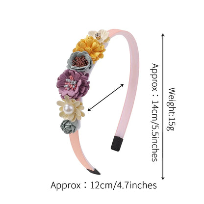 Handmade Flower Hair Hoop