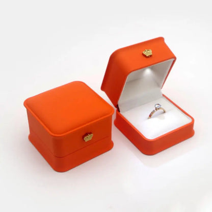 Luxury LED jewelry ring box 1 Pcs